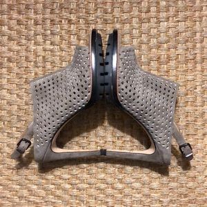 New VIA SPIGA Suede Treaded Heels